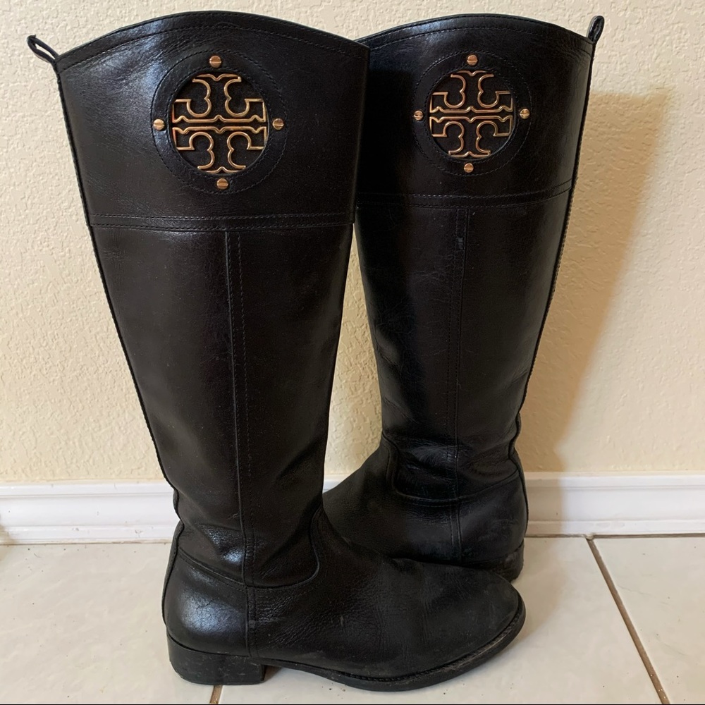 Tory Burch Black Boots